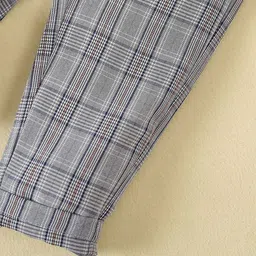 YK Boys Checked 5-Pcs Party Suit Set image 4