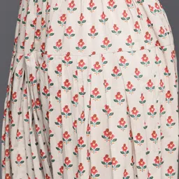 Libas Women Floral Printed Straight Kurta with Salwar image 3