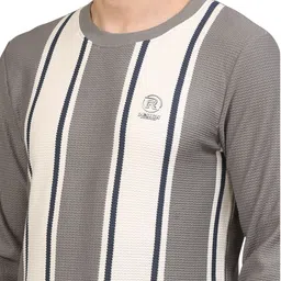 NEXGEN CLUB Unisex Striped Sweatshirt image 2