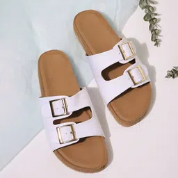 TheChokri Women Open Toe Flats-image-8