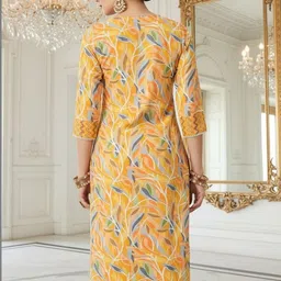 SZN Women Embroidered Regular Sequinned Kurta with Salwar image 5