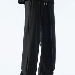 StyleCast x Revolte Men Mid Rise Relaxed Fit Easy Wash Pleated Regular Trousers-picture-26