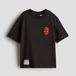 H&M Boys Printed Pure Cotton T-shirt-picture-49