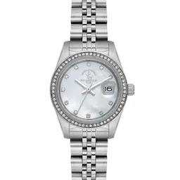 SANTA BARBARA POLO & RACQUET CLUB Women Dial & Stainless Steel Bracelet Style Straps Analogue Watch-picture-17