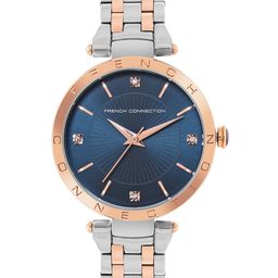 French Connection Women Embellished Dial & Stainless Steel Bracelet Style Straps Analogue Watch FCP46RTM-U-image-69