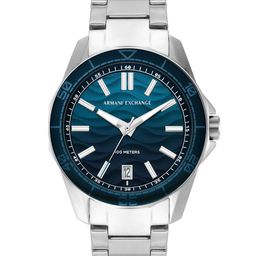 Armani Exchange Men Silver Toned Stainless Steel Bracelet Analogue Watch AX1950-picture-10