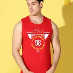 WOOSTRO Men Pack of 2 Typography Printed Applique Slim Fit T-shirt-picture-17