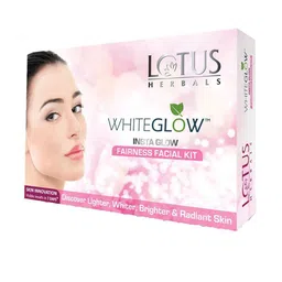 Lotus Herbals Whiteglow Insta Glow 4 in 1Facial Kit-160g image 1