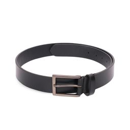Belwaba Men Black Leather Formal Belt-picture-37