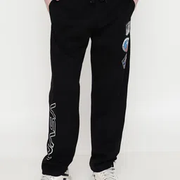 Octave Boys Printed Cotton Track Pants image 1
