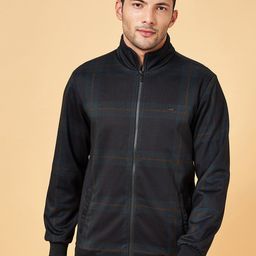 BYFORD by Pantaloons Checked Tailored Jacket-picture-5