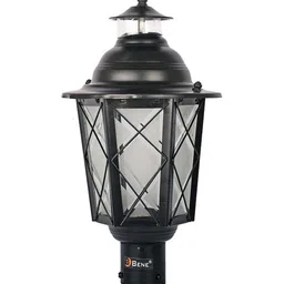 BENE Black & Transparent Textured Outdoor Lamps-image-70