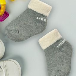 Heelium Infants Pack Of 3 Odor-Free Ankle-Length Socks-picture-42