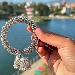 ISLANA Beaded Oxidised Jewellery Set image 3