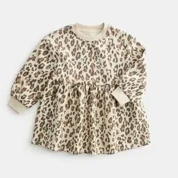 Marks & Spencer Girls Animal Printed Fit & Flare Dress-picture-15