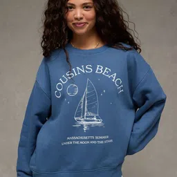 AMERICAN EAGLE OUTFITTERS Women Printed Sweatshirt-picture-24