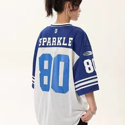 StyleCast x Revolte Men Typography Printed Oversized V-Neck T-shirt image 5