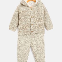 JWAAQ Kids Self Design Long Sleeves Sweatshirt With Joggers-picture-8
