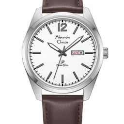 Alexandre Christie Men Dial & Leather Straps Analogue Watch 1012MELSSSLBO-picture-32