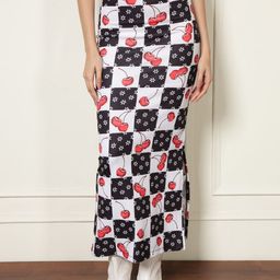 TANDUL Women Printed Pencil Maxi Skirt-picture-3