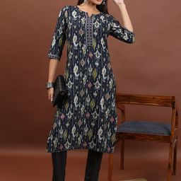Vishudh Ethnic Printed Straight Kurta-picture-38