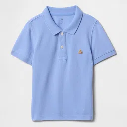 GAP Kids Boys Polo Collar Pure Cotton T-Shirt-picture-17