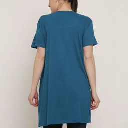 DDASPRATION Women Floral Printed Pockets T-shirt image 2