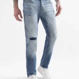 True Religion Men SN Rocco Mildly Distressed Heavy Fade Jeans-image-2