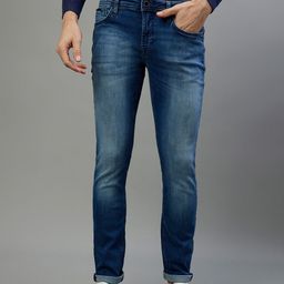 Antony Morato Men Tapered Fit Clean Look Heavy Fade Stretchable Jeans-picture-42