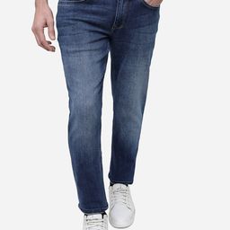 JADE BLUE Men Slim Fit Heavy Fade Cotton Jeans-picture-17