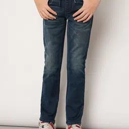 Jack & Jones Junior Boys Straight Fit Clean Look Heavy Fade Pure Cotton Jeans-picture-41