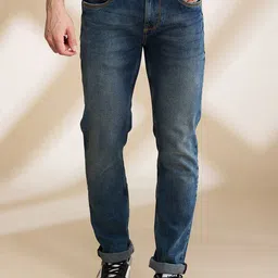 Being Human Men Skinny Fit Light Fade Jeans-image-95
