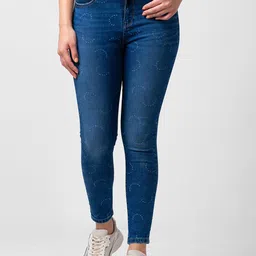SPYKAR Women Super Skinny Fit High-Rise Heavy Fade Jeans-picture-18