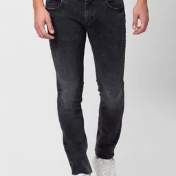 SPYKAR Men Slim Fit Low-Rise Light Fade Cotton Jeans-image-62