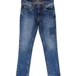 Pepe Jeans Boys Mid-Rise Relaxed Fit Light Fade Cotton Jeans-picture-11