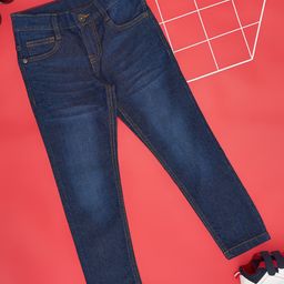 Pantaloons Junior Boys Clean Look Light Cotton Fade Jeans-picture-45