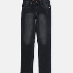 Gini and Jony Boys Blue Low Distress Light Fade Jeans-picture-23