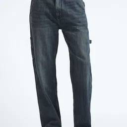 Flying Machine Men Relaxed Fit High-Rise Clean Look  Heavy Fade Pure Cotton Jeans-picture-21