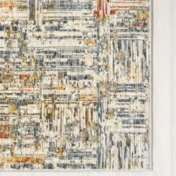 Kaleen India Multicoloured Abstract Anti-Skid Polyester Carpet image 4