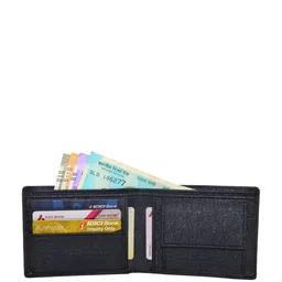 STRONG HORNS Men Textured PU Two Fold Wallet image 2