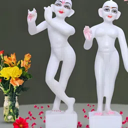 GW CREATIONS White Religious Figurine Showpiece-image-38