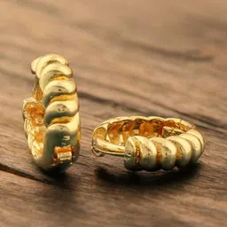 SHREE KRISHNA SHOPPING Gold-Plated Brass Earrings-picture-19