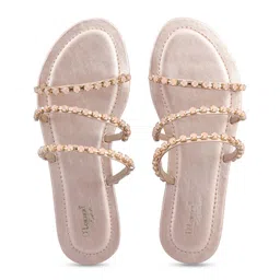 D LORZERI Women Open Toe Flats image 2