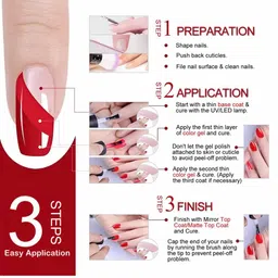 Gleevia UV Gel Nail Polish - 15 ml - Shade S34 image 2