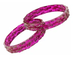 ZULKA Set Of 4 Crystal-Studded Bangles image 4