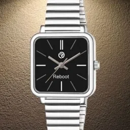 REBOOT Men Patterned Dial & Stainless Steel Bracelet Style Straps Analogue Watch sh_New214_151 Black-picture-31