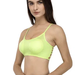 PRIZO Women Full Coverage Lightly Padded & Non-Wired Bralette Bra image 4