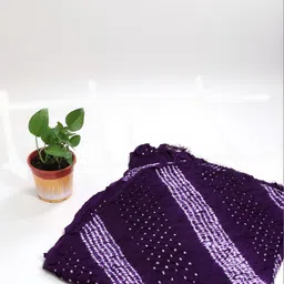 BANDHANI STYLE Printed Pure Silk Unstitched Dress Material-picture-23