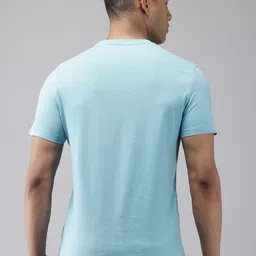 U.S. Polo Assn. Denim Co. Brand Logo Printed Pure Cotton Slim Fit T-shirt image 4