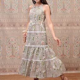 Vishudh Women Floral Printed Maxi Dress-picture-14